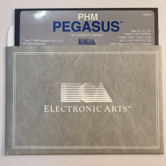 PHM Pegasus - EA Lucasfilm Games - IBM 3.5" & 5.25" Floppy - 1987 - Picture 5 of 9